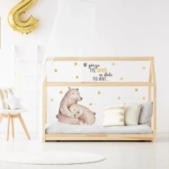 Naklejki ŚPIĄCE NIEDŹWIADKI MISIE DK257 - rozmiary YokoDesign