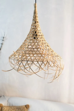 Rattanowa lampa Tropi