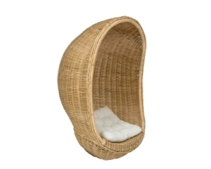Rattanowy fotel wiszący