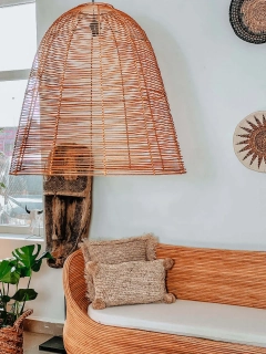 Rattanowa lampa BELLA
