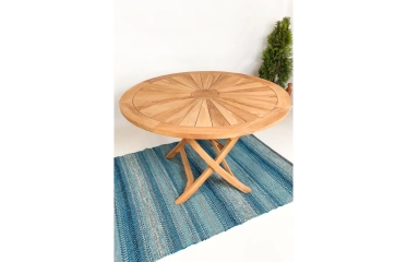 Stół ogrodowy okrągły Matahari 120 cm