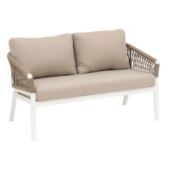 Dwuosobowa sofa Oriengo | Beżowa
