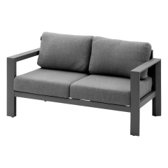 Sofa ogrodowa 2-osobowa Evasion - grafitowa | Hesperide