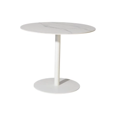 Stół Cora White 90x75 cm | Miloo Home