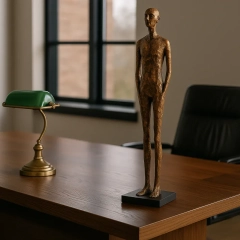 Figurka dekoracyjna Christiano L - Miedziany | Monnarita