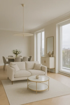 Lampa Astrelia - Kremowa | Monnarita