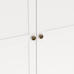 Szafa dwudrzwiowa biała mat 96 x 201 cm Paris