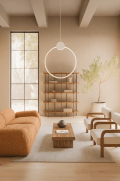 Lampa Zafiro L - Biała | Monnarita