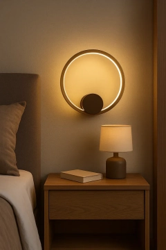 Lampa ścienna Venturo - Biała | Monnarita