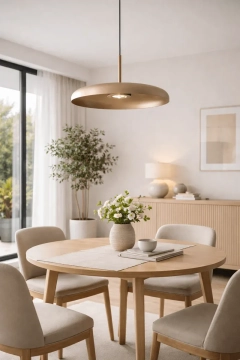Lampa aluminiowa Meteorra - Szampańska | Monnarita