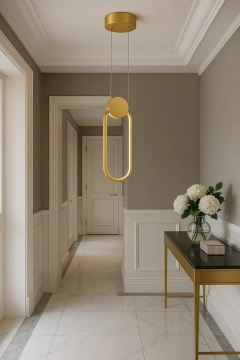 Lampa Castoro - Złota | Monnarita