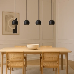 Lampa aluminiowa Orionis S - Czarna | Monnarita