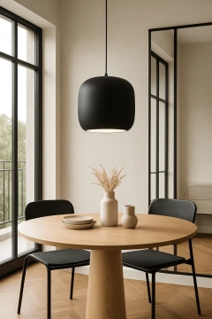 Lampa aluminiowa Orionis XL - Czarna | Monnarita