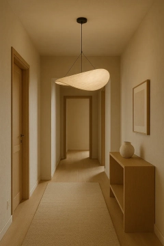 Lampa Hikari M - Biała | Monnarita