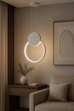 Lampa Luminaris - Biała | Monnarita