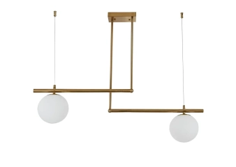 Elegancki Żyrandol wiszący Lampa Sufitowa Klasyczna OLEM LUCIUS Złota