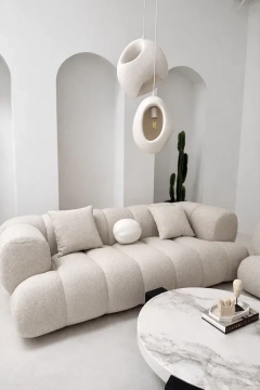 Sofa trzysobowa Lunario - Karmel | Monnarita