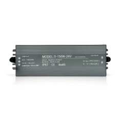 ZASILACZ LED 150W 24V DC IP67 Wodoszczelny AC185-260V 175x54x21mm