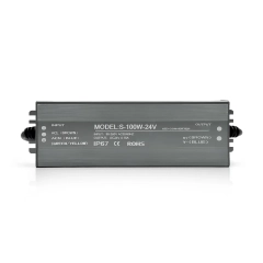ZASILACZ LED 100W 24V DC IP67 Wodoszczelny AC185-260V 175x54x21mm