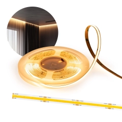 TAŚMA LED COB PREMIUM 8mm 10,5W/m 3000K IP20