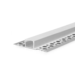 Profil aluminiowy podtynkowy o długości 3 metrów do montażu pod płytą kartonowo gipsową o grubości 12,5mm