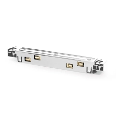 Łącznik szyn aluminiowych OLEM Simple C002W BIAŁY