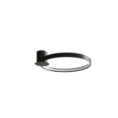 Plafon RIO 78 czarny LED 3000K