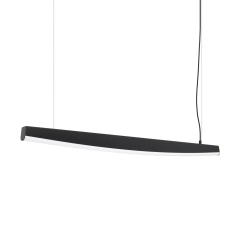 Lampa wisząca JORUN 120 czarna LED 3000K