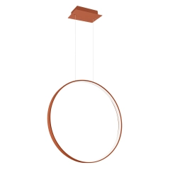 Lampa wisząca RIO 55 ochra czerwona LED 4000K