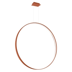 Lampa wisząca RIO 110 ochra czerwona LED 4000K