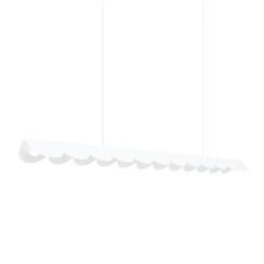 Lampa wisząca BISCUIT biała LED 3000K