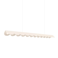 Lampa wisząca BISCUIT beżowa LED 4000K