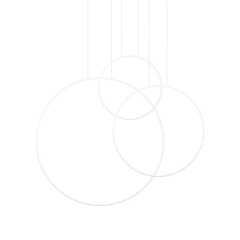 Lampa wisząca RIO 3 55/78/110 biała LED 4000K