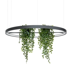 Żyrandol RIO BIO 110 czarny LED 4000K