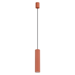 Lampa wisząca IVAR 1 ochra czerwona LED 3000K
