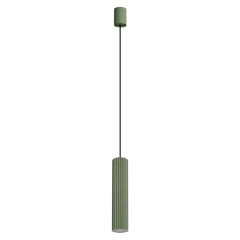 Lampa wisząca IVAR 1 zielona oliwka LED 4000K