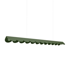 Lampa wisząca BISCUIT zielona oliwka LED 4000K