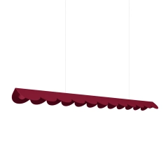 Lampa wisząca BISCUIT burgund LED 4000K