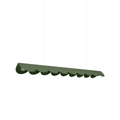 Lampa wisząca BISCUIT 100 zielona oliwka LED 3000K
