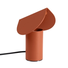 Lampa biurkowa BISCUIT ochra czerwona LED 3000K