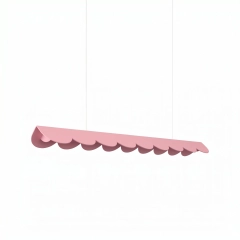 Lampa wisząca BISCUIT 100 różowa LED 4000K
