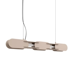 Lampa wisząca CHAIN 91 taupe LED 3000K