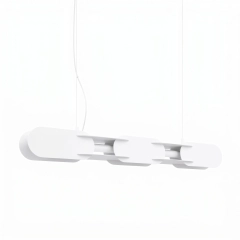 Lampa wisząca CHAIN 91 biała LED 4000K