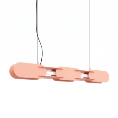 Lampa wisząca CHAIN 91 brzoskwiniowa LED 4000K