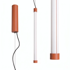 Lampa wisząca TRANG 50 ochra czerwona LED 4000K
