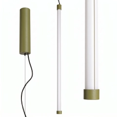 Lampa wisząca TRANG 75 zielona oliwka LED 4000K