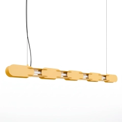 Lampa wisząca CHAIN 158 żółta LED 3000K
