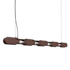 Lampa wisząca CHAIN 158 brązowa LED 4000K