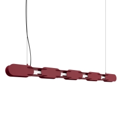 Lampa wisząca CHAIN 158 burgund LED 4000K
