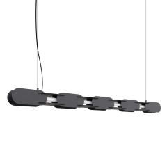 Lampa wisząca CHAIN 158 czarna LED 4000K